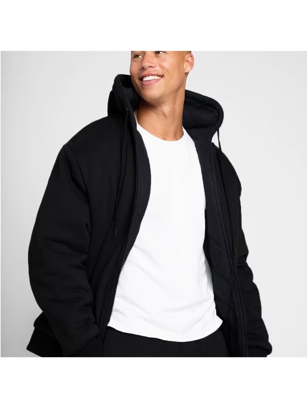 Comfrt Black WEIGHTED Hoodie